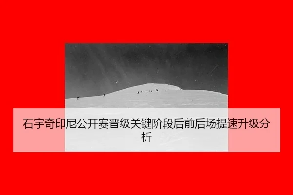 石宇奇印尼公开赛晋级关键阶段后前后场提速升级分析